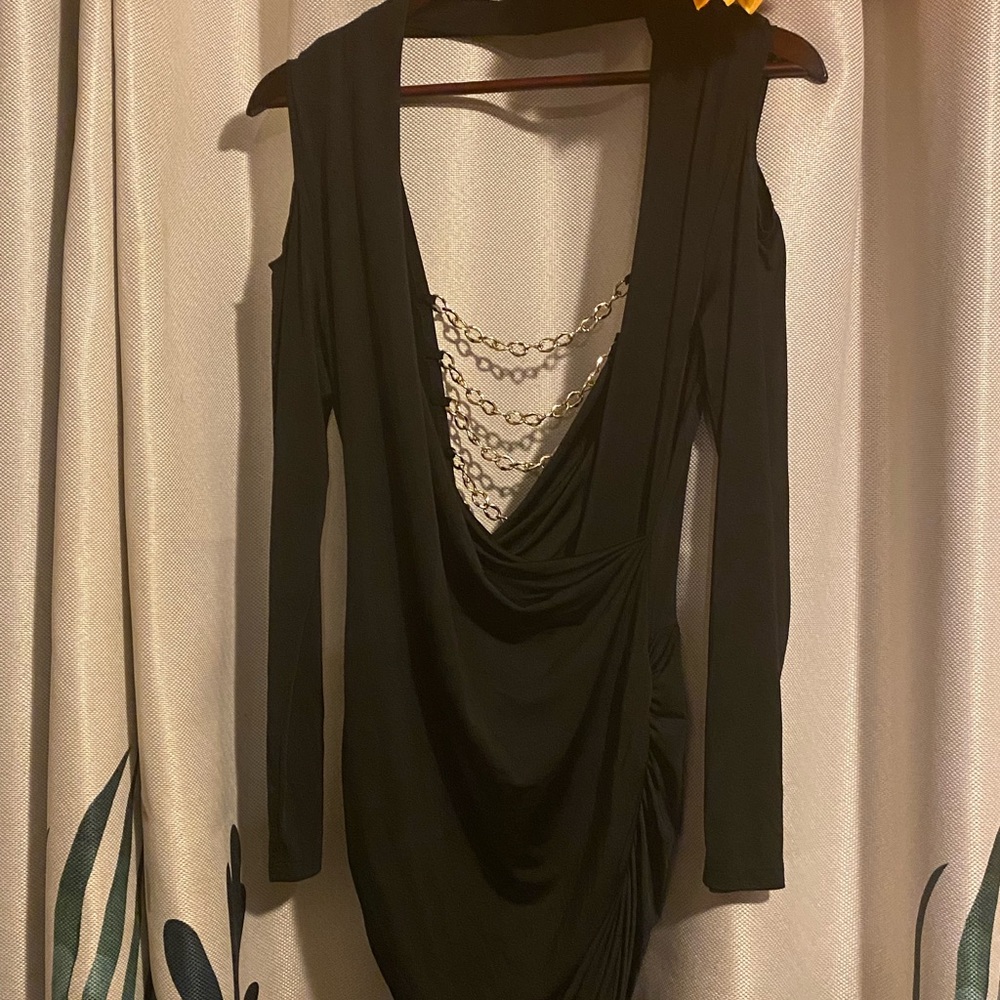 Sexy black dress